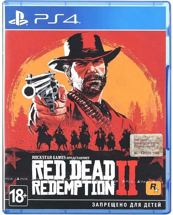 Фото - Уценка - Игровой диск PS4 Red Dead Redemption 2 [Blu-Ray диск]