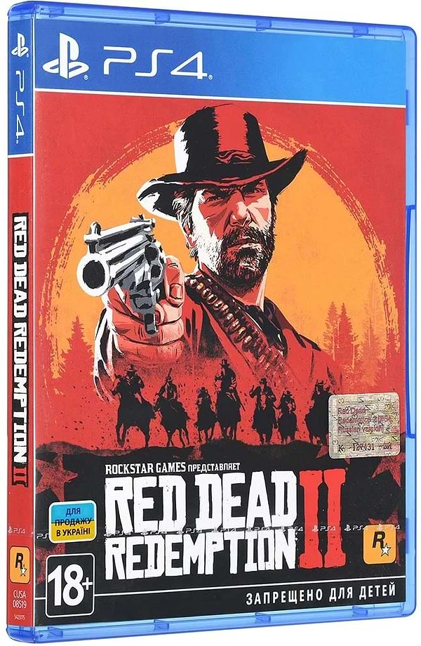 Фото - Уценка - Игровой диск PS4 Red Dead Redemption 2 [Blu-Ray диск]