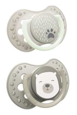 Симетрична пустушка Lovi Buddy bear силиконовая, 2 шт.  (22/865) - Фото 1