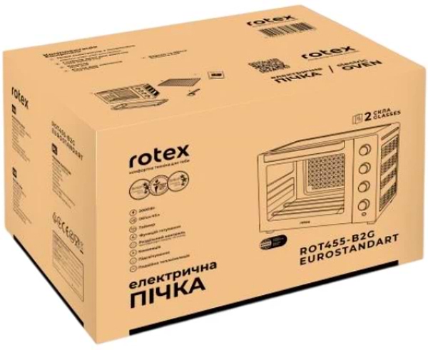 Фото - Піч електрична Rotex ROT455-B2G