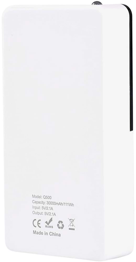 Фото - Батарея мобільна PowerX 30000mAh LCD Screen White (Q500)