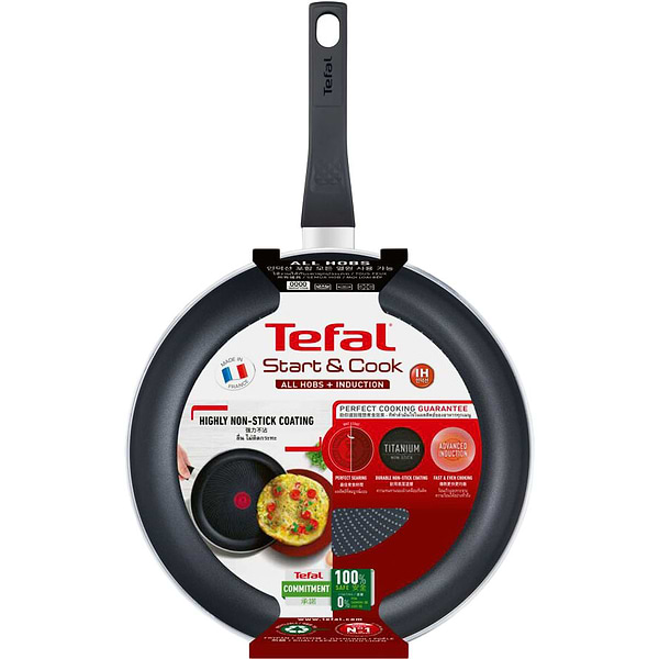 Фото - Сковорода універсальна Tefal C2720653 Start&Cook 28 см
