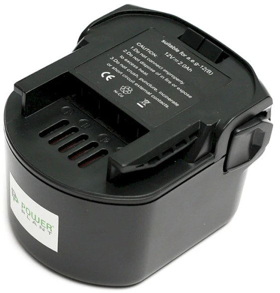 Аккумулятор для электроинструментов PowerPlant AEG GD-AEG-12(B) 12V 2Ah NICD (B1214G) (DV00PT0024)