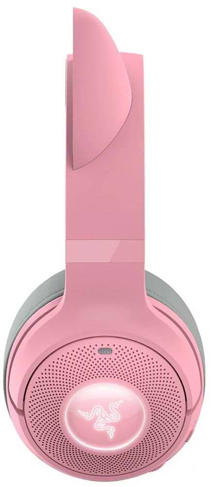 Фото - Гарнитура беспроводная игровая Razer Kraken Kitty V2 BT Quartz (RZ04-04860100-R3M1)