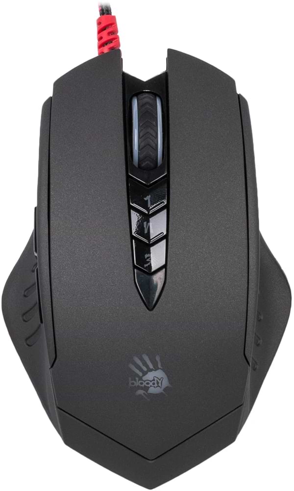 Мышь проводная игровая Bloody V8M (Black) - Фото 1