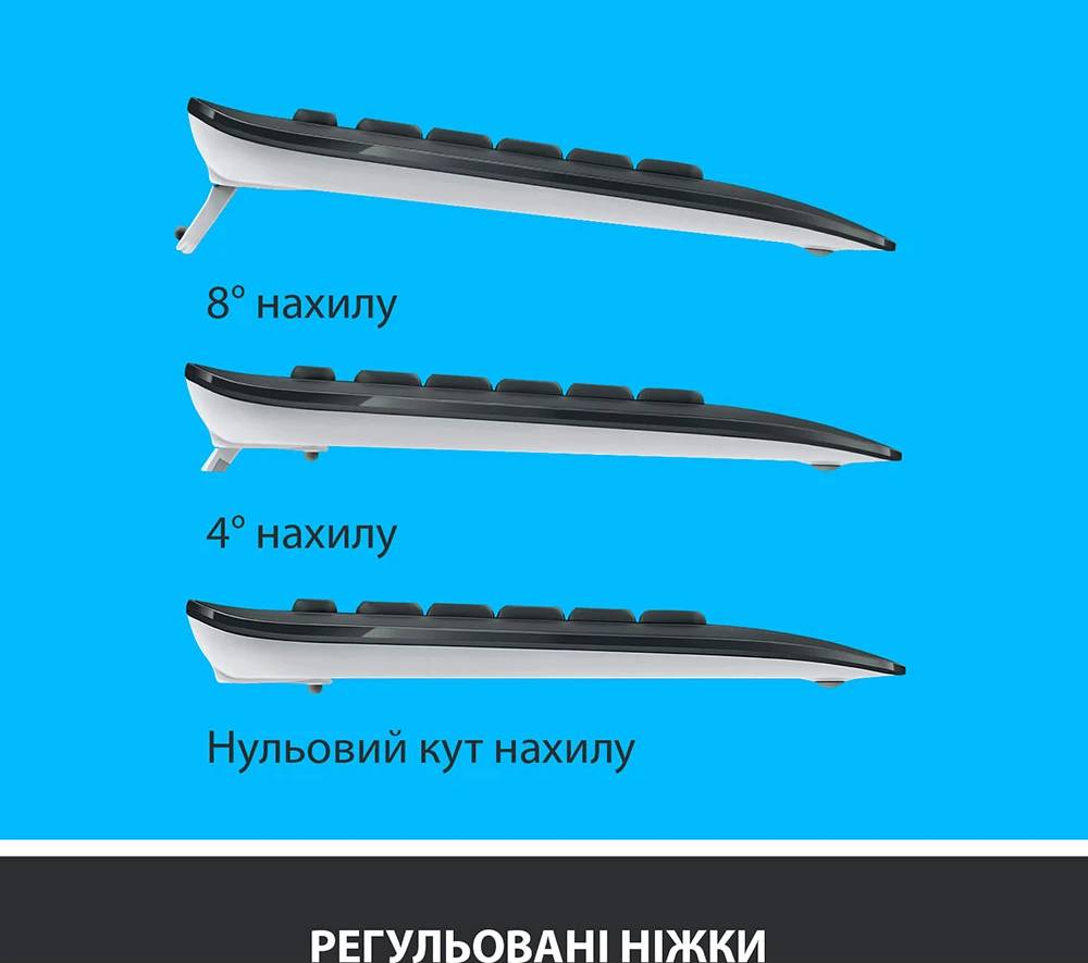 Фото - Клавиатура+мышь беспроводная Logitech MK540 Advanced BT Black UA (920-008685)