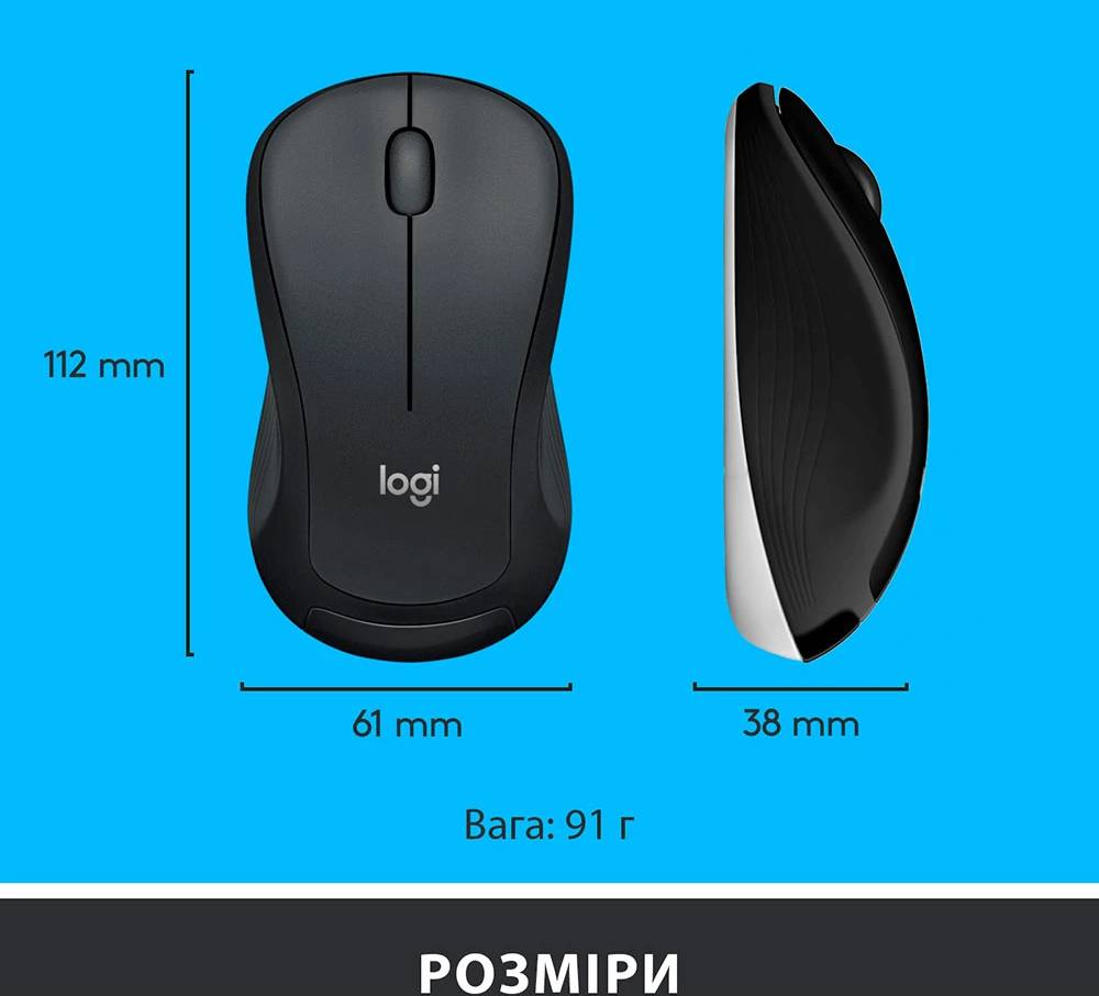 Фото - Клавиатура+мышь беспроводная Logitech MK540 Advanced BT Black UA (920-008685)