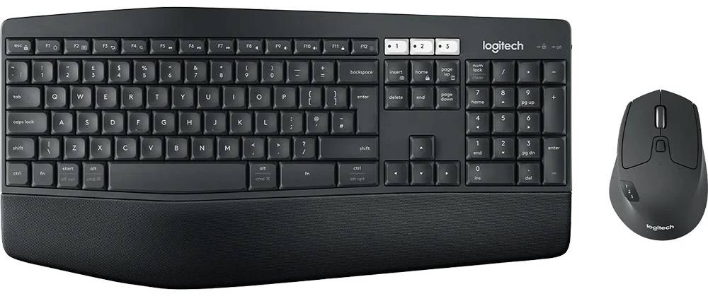 Клавіатура + миша бездротова Logitech MK850 Performance BT Black UA (920-008226) - Фото 1