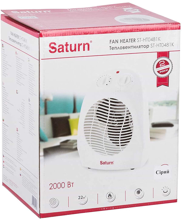 Фото - Тепловентилятор Saturn ST-HT0481K