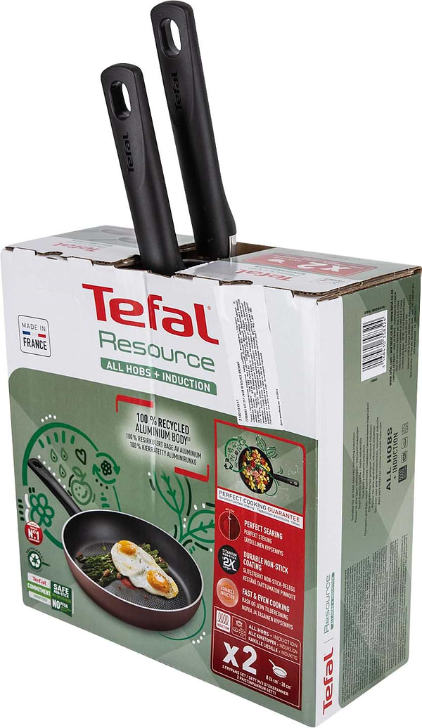 Фото - Уцінка - Набір сковорідок Tefal C2959053 Resource 24/28 см