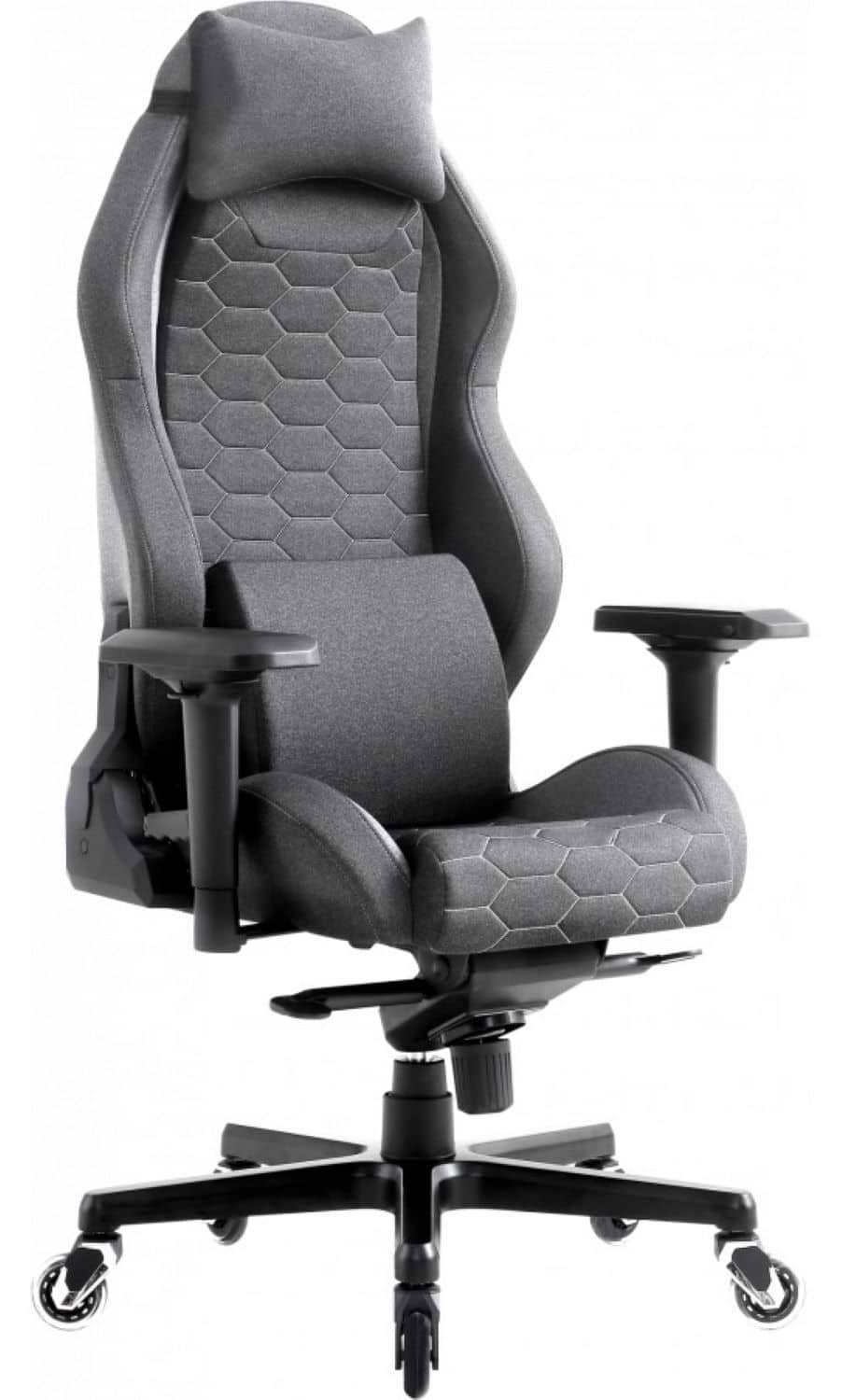 Крісло для геймерів GT Racer X-3105 Fabric Dark Gray/Gray - Фото 1