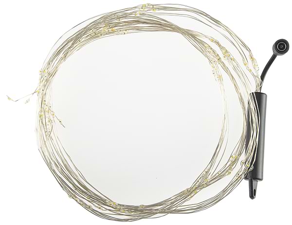 Фото - Гірлянда-штора BPNY Водопад White з адаптером 180LED, 1.8М, 10.8W (102980)