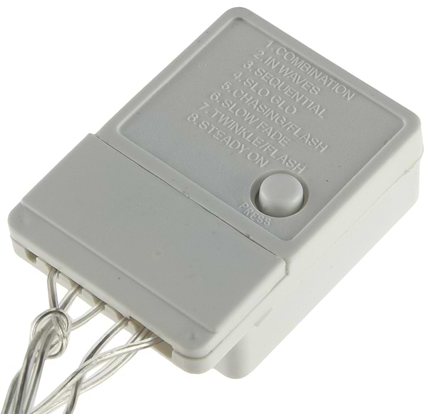 Фото - Гирлянда-штора BPNY Сетка с контроллером White 120LED, 1.2х1.6М, 220 V, 7.2W (102984)