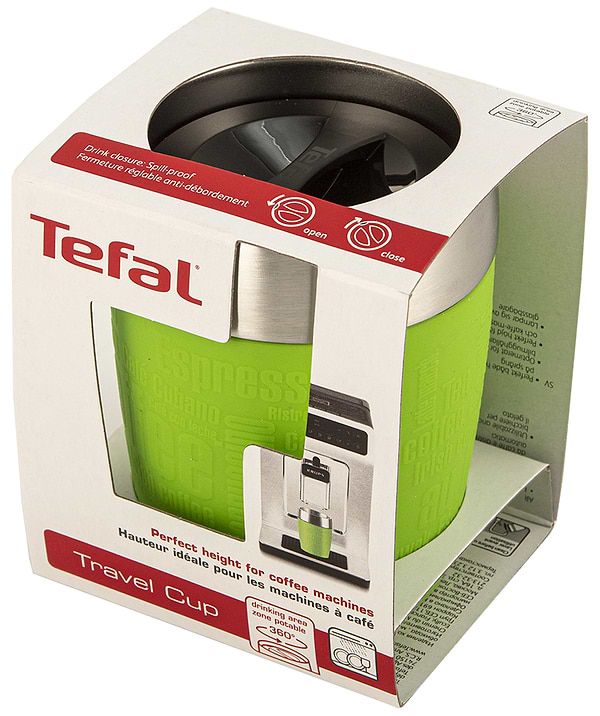 Фото - Термочашка Tefal K3080314 Travel Cup 0,2 л, зелена