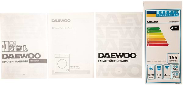 Фото - Пральна машина Daewoo WM814T3SB7UA