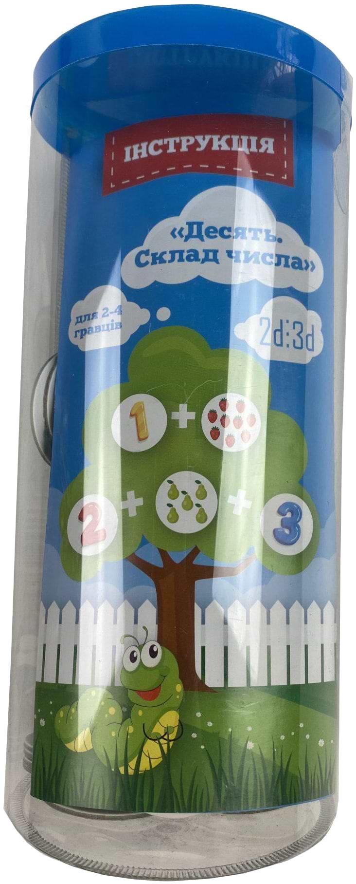 Настільна гра (5-7 років) 2D3D Десять Склад числа (2D3DGAME1100)