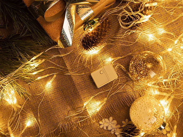 Фото - Гирлянда-штора BPNY Сетка с контроллером White 120LED, 1.2х1.6М, 220 V, 7.2W (102984)