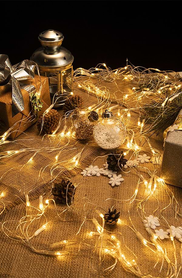 Фото - Гирлянда-штора BPNY Сетка с контроллером White 120LED, 1.2х1.6М, 220 V, 7.2W (102984)