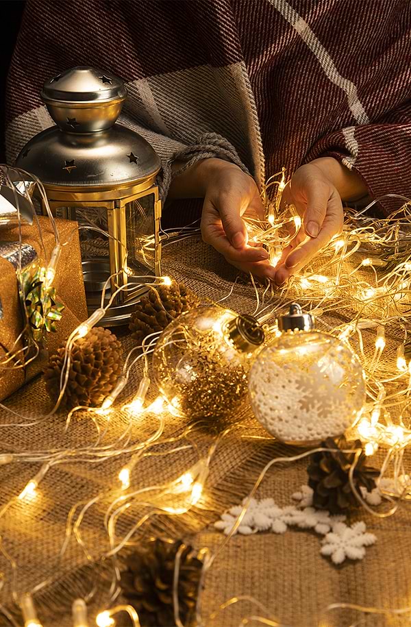 Фото - Гирлянда-штора BPNY Сетка с контроллером White 120LED, 1.2х1.6М, 220 V, 7.2W (102984)