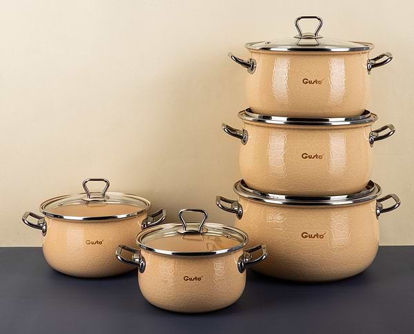 Фото - Кастрюля Gusto Пряженое молоко Premium 2,1 л GT-T-216-PM