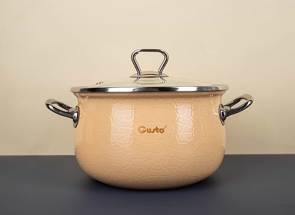 Фото - Кастрюля Gusto Пряженое молоко Premium 2,1 л GT-T-216-PM