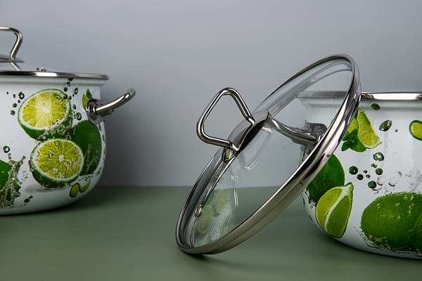 Фото - Кастрюля Gusto Яркие лаймы Premium 20 см 4,0 л (GT-T-120-LI)