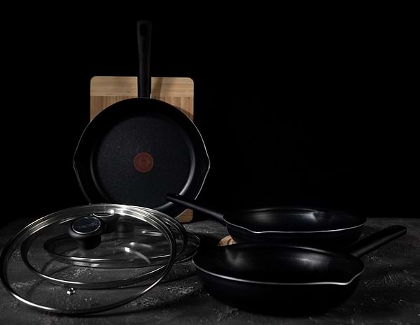 Фото - Сковорода універсальна Tefal B5660453_SET Family Day з кр 24 см