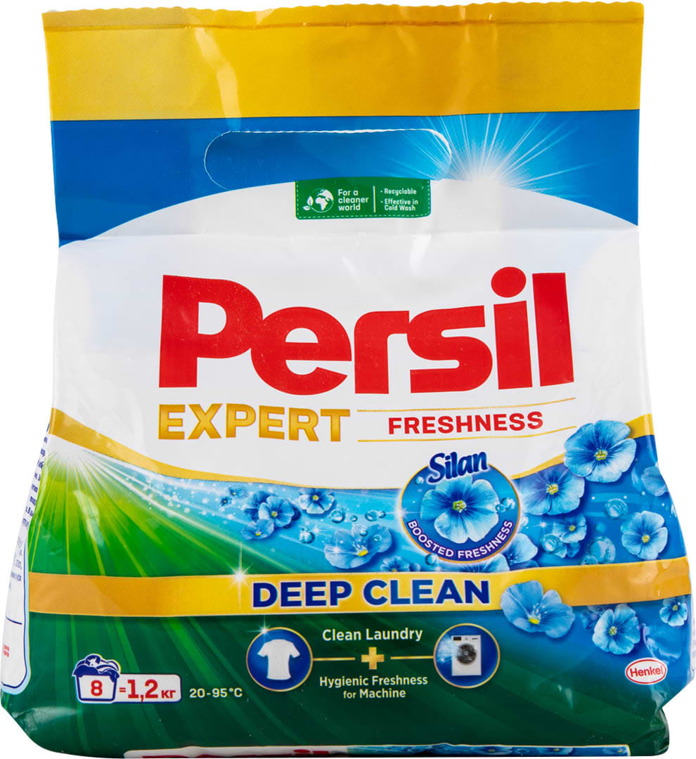 Пральний порошок Persil авт. Свіжість від Сілан 1,2 кг, 8 циклів - Фото 1