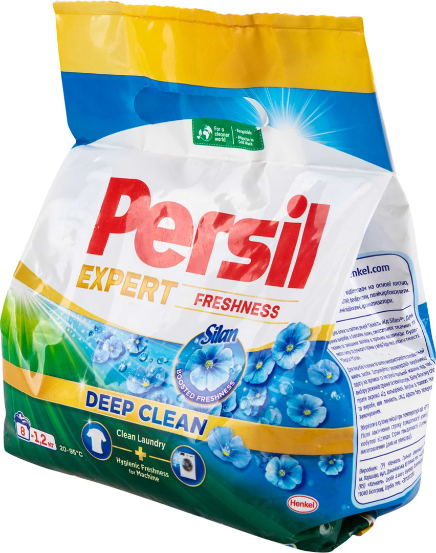 Фото - Стиральный порошок Persil авт. Свежесть от Силан 1,2 кг, 8 циклов