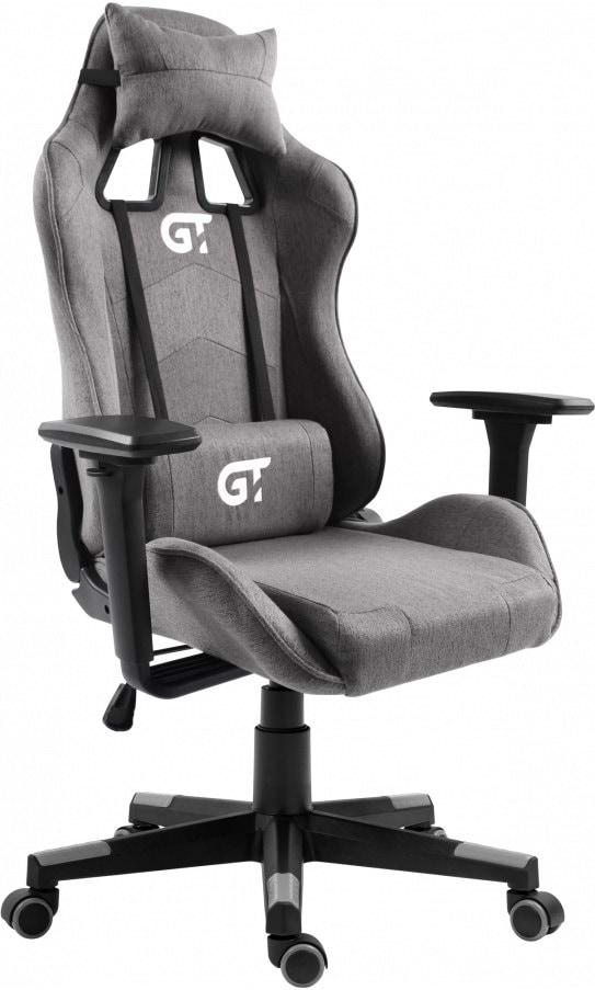 Крісло для геймерів GT Racer X-5934-B Kids Fabric Gray - Фото 1