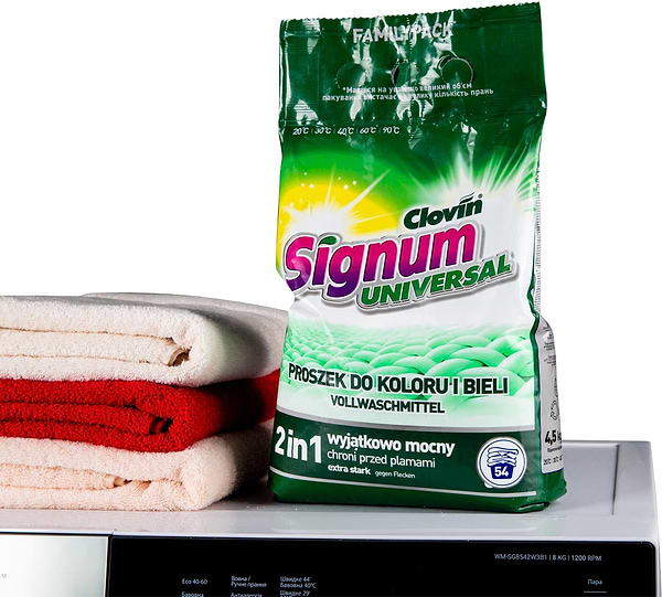 Фото - Стиральный порошок Clovin UNIVERSAL  4,5 кг (5900308778418)