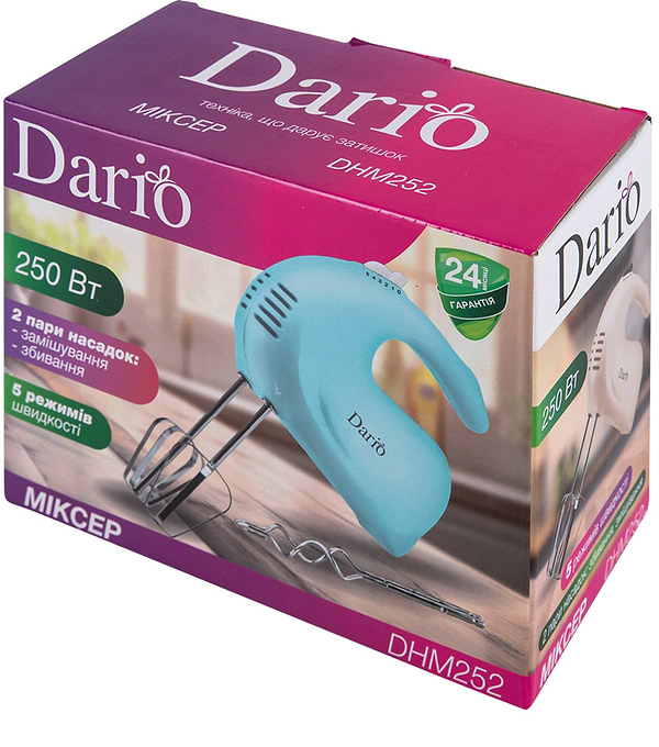 Фото - Миксер Dario DHM252 Blue