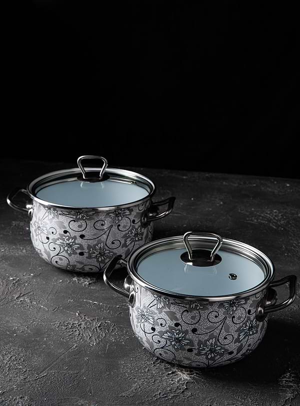 Фото - Кастрюля Gusto GT-T-216-С Мережка Premium 16 см 2.1 л