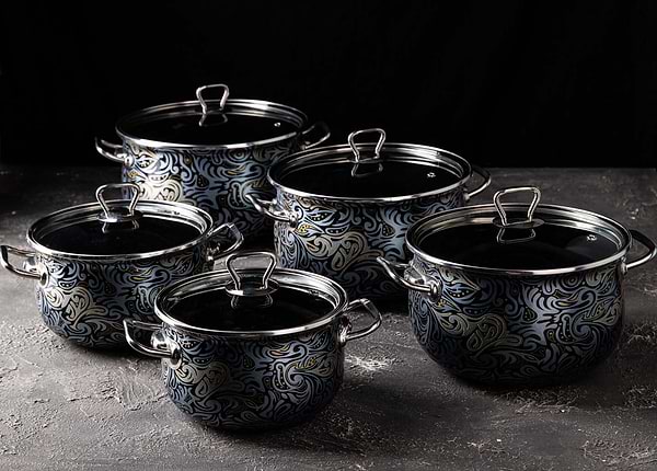 Фото - Кастрюля Gusto GT-T-216-М Лунное сияние Premium 16 см 2.1 л