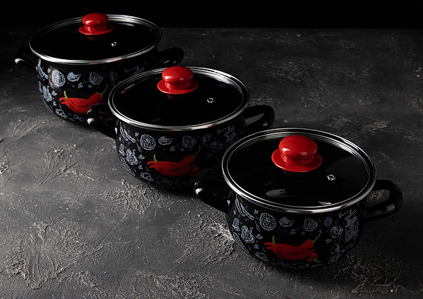 Фото - Набір посуду Gusto GT-T-3-P