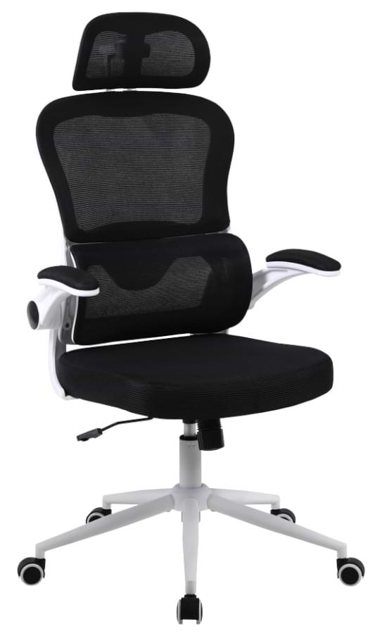 Кресло офисное GT Racer B-5880 White/Black - Фото 1