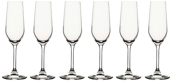 Фото - Набор бокалов Bormioli Rocco Riserva Champagne 6x205 мл (126281GRC021990)