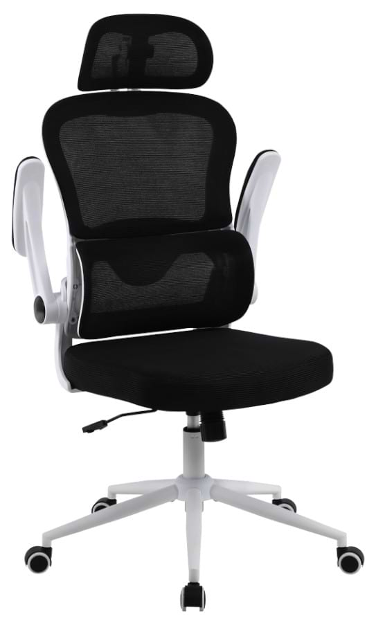 Фото - Кресло офисное GT Racer B-5880 White/Black