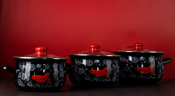 Фото - Набір посуду Gusto GT-T-3-P