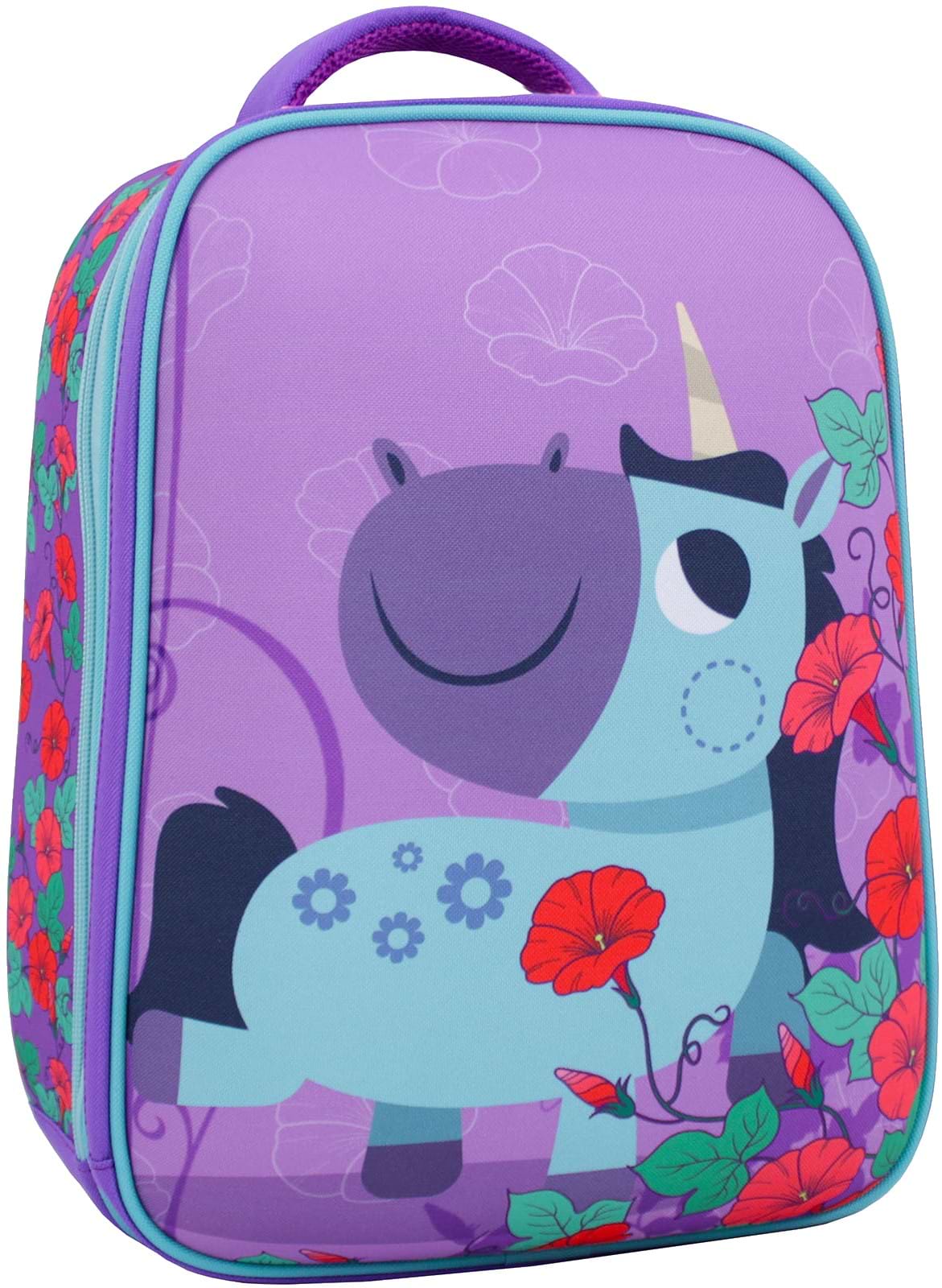 Рюкзак школьный Bagland Turtle 17 л 0013466 170 Фиолетовый 498 - Фото 1