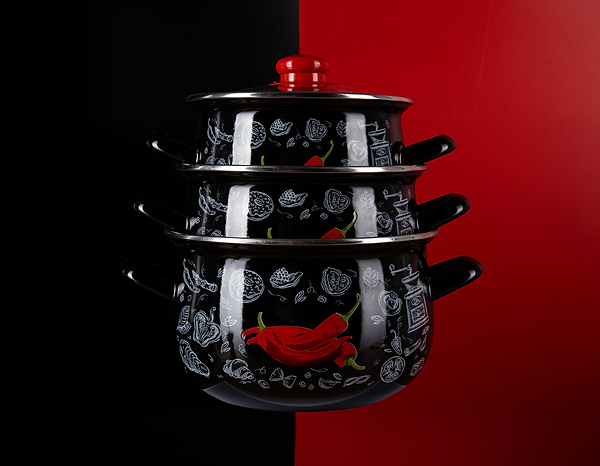 Фото - Набір посуду Gusto GT-T-3-P