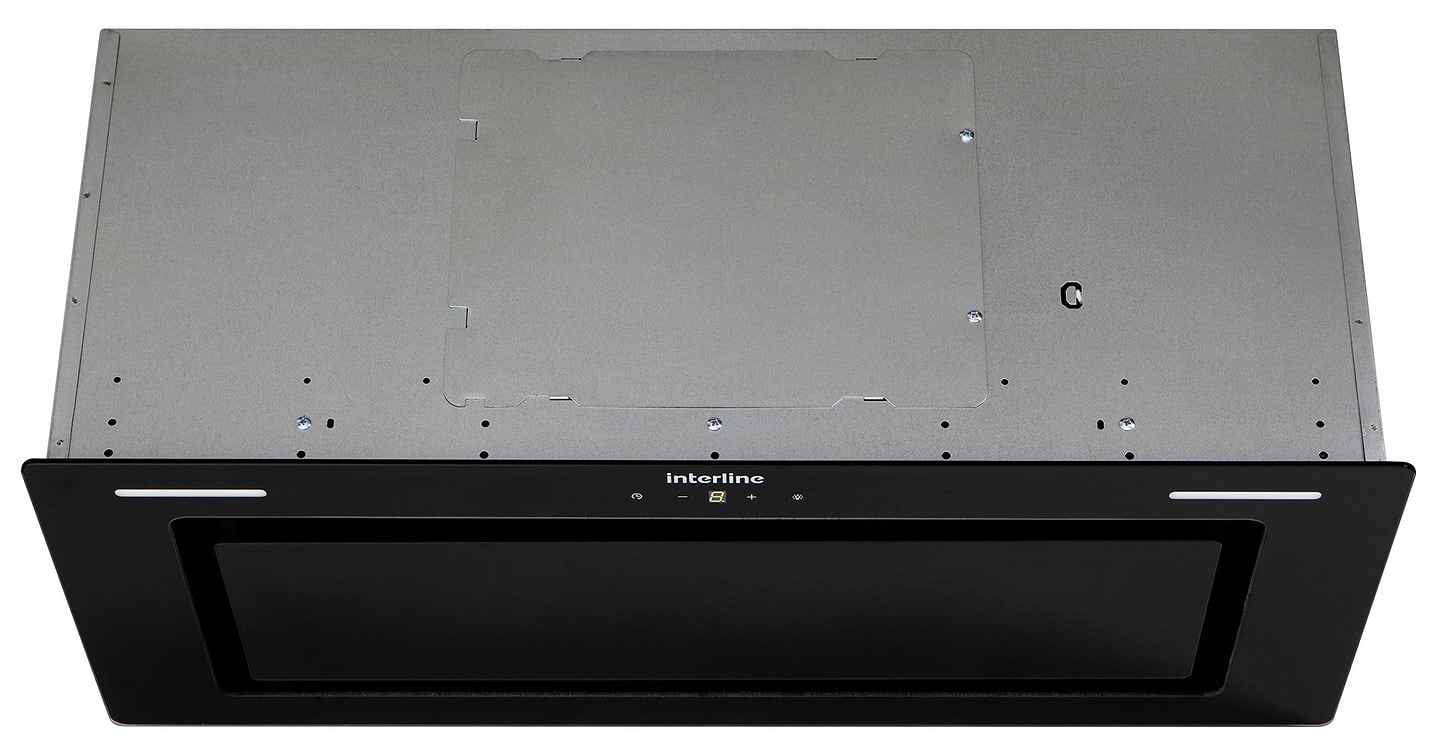 Витяжка вбудована Interline SOLO ULTRA BK A/72/T - Фото 1