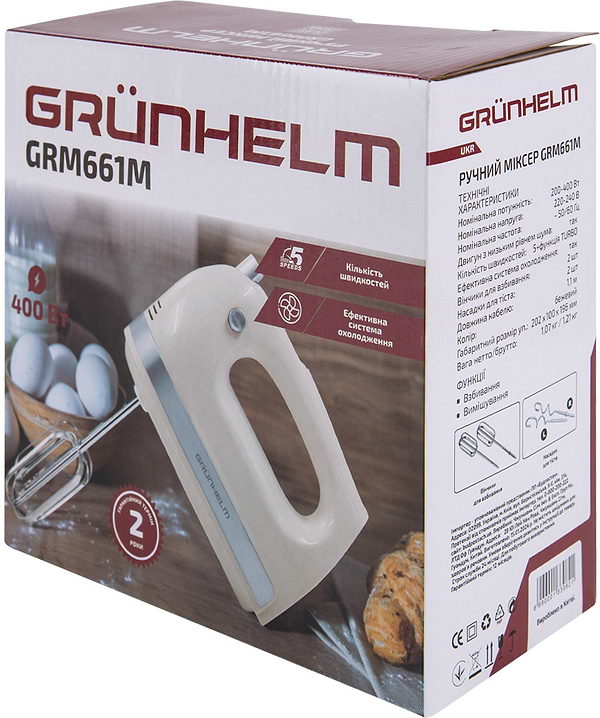 Фото - Міксер Grunhelm GRM661M