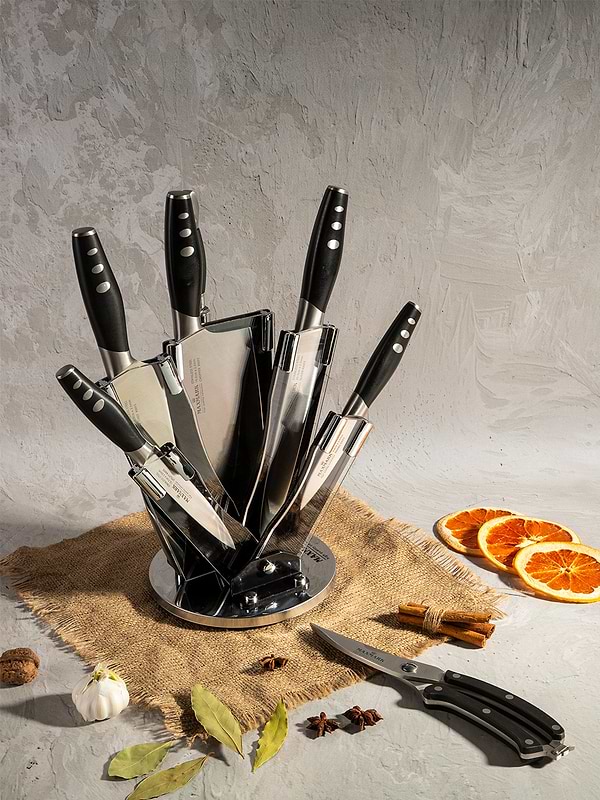 Фото - Набір ножів Maxmark MK-K05 8 пр.