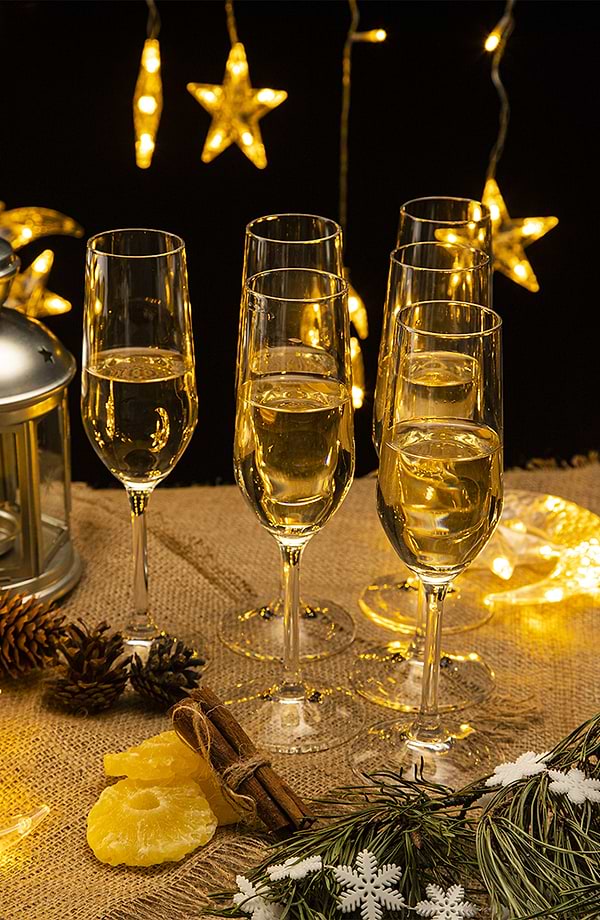 Фото - Набор бокалов Bormioli Rocco Riserva Champagne 6x205 мл (126281GRC021990)