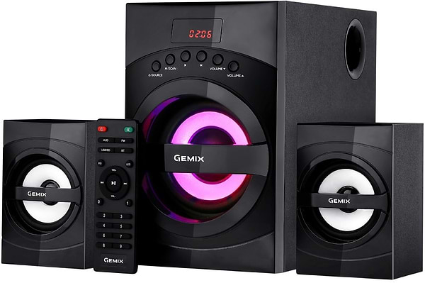 Фото - Комп'ютерна акустика 2.1 Gemix SB-130X Фото - Комп'ютерна акустика 2.1 Gemix SB-130X