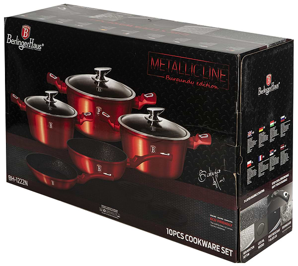 Фото - Набір посуду BerlingerHaus 10 пр. (BH 1222N)