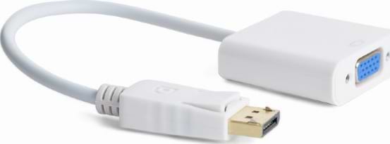 Перехідник Cablexpert DisplayPort - VGA (A-DPM-VGAF-02-W)