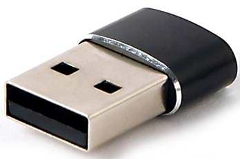 Фото - Уцінка - Перехідник Cablexpert USB 2.0 type A - USB type-C Black (A-USB2-AMCF-02)