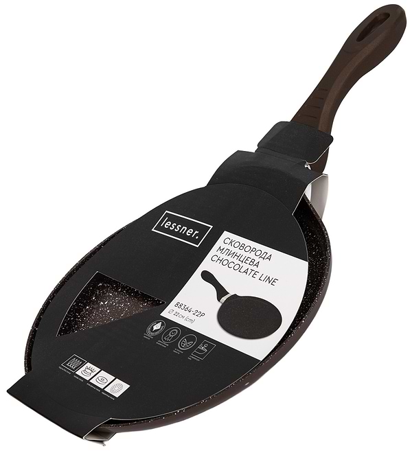 Фото - Сковорода для блинов Lessner Chocolate Line 22 см (88364-22P)